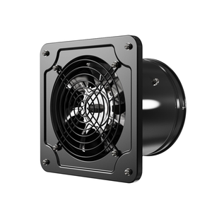 Ventiladores Axiales de Conducto de Frecuencia Variable EC Negros, Ventilador de Extracción Industrial para Humo, para Cocina, Parrilla, Restaurante, Hotel, Fábrica, 110V-240V - Product Image 1