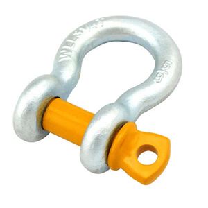 Grillete de acero inoxidable galvanizado de grado S con pasador de seguridad para cabrestante de remolque de 25 toneladas, grillete de perno, grillete de elevación L, venta al por mayor - Product Image 5