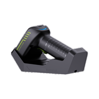 Scanner de codes à barres haute vitesse sans fil 2D avec lumière LED Interface USB Bluetooth et COM pour la numérisation industrielle en stock