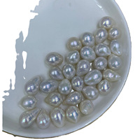 Grandes perles baroques en forme de goutte d'eau, perles d'eau douce naturelles Edison, perles nues 9-14mm, pour boucles d'oreilles et pendentifs DIY