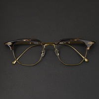 Monture optique CS-73/04 en stock de l'usine de Shenzhen, idéale pour la distribution et les chaînes de magasins de montures en acétate de haute qualité à prix abordable