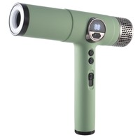 Nouveau ventilateur LED portable d'extérieur 2026 pour le camping, alimenté par USB, avec affichage numérique, moteur sans balais haute puissance, mini ventilateur turbine portable