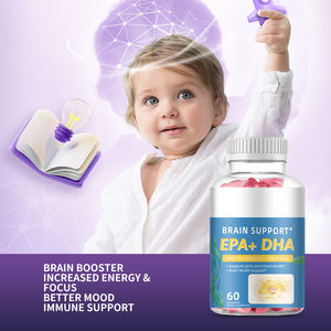 OEM Suplemen Otak Vegan Memori Gummy Omega 3 <span class=keywords><strong>DHA</strong></span> EPA Gummy untuk Mendukung Otak - Product Image 5