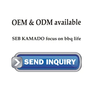 SEB KAMADO ชุดเตาย่างบาร์บีคิว,เตาย่างบาร์บีคิวสวนขนาด13นิ้ว Mini Komodo