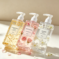 Gel Douche Hydratant Éclaircissant Parfumé Longue Durée Osmanthus Rose Jasmin Nettoyage Profond SPA OEM