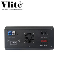 Luz Estroboscópica Vlite de 250W, 960 LEDs RGBW de 8 Segmentos, Controlada por DMX512, de Aluminio y Plástico, para Uso en Escenarios