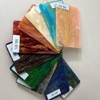 Feuille acrylique coulée irisée colorée de 3 mm pour découpe laser, bricolage et artisanat décoratif