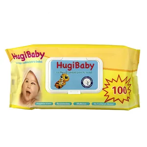 Kustom rumah tangga Flushable sekali pakai grosir 80 buah wadah tisu basah bayi