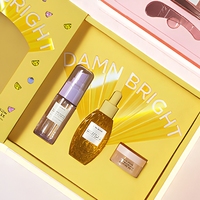 Boîtes rigides en carton ondulé recyclables avec logo personnalisé imprimé pour l'emballage de crèmes pour le visage et de produits de soin de la peau, avec options de commande personnalisées