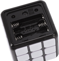 Puzzle Clignotant Cube Jeux électroniques portables Tige Jouet Jeux de mémoire amusants et jeux de cerveau pour adultes et enfants