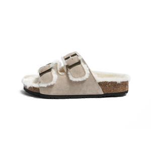 Calzado de Invierno para Mujer, Cálido y a la Moda, de Cuero Genuino con Forro de Lana, Suela de Goma para Exteriores, Transpirable, Antideslizante, con Peluche Grueso y Luz - Product Image 6