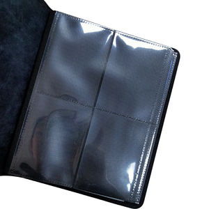 Album da 4 tasche di alta qualità <span class=keywords><strong>A5</strong></span> di alta qualità con chiusura a cinghia Logo personalizzato perfetto regalo OEM - Product Image 4