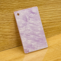 Rime motif marbre motif coulé feuille acrylique à la main bricolage épingle à cheveux cheveux flexion plastique PMMA matériel imprimé pour la lumière