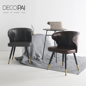 <span class=keywords><strong>De</strong></span> diseño moderno club cafe restaurante muebles <span class=keywords><strong>de</strong></span> ocio Sillón tapizado PU patas <span class=keywords><strong>de</strong></span> metal silla Silla <span class=keywords><strong>de</strong></span> <span class=keywords><strong>comedor</strong></span> - Product Image 4