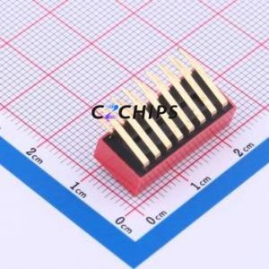 DSDA08LHGETR DIP Switch Switch Single Pole Single Throw 8 PC Pin 2.54mm - Product Image 2