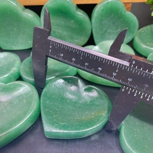 Venta al por Mayor de Piedras Preciosas Naturales, Cuenco de Aventurina Verde en Forma de Corazón, Piedra Curativa, Cristal Tallado para Decoración del Hogar - Product Image 5