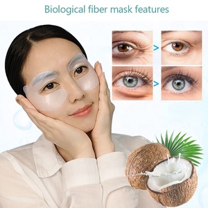 Maschera per <span class=keywords><strong>Occhi</strong></span> in Fogli di Bio Cellulosa con Infusione di Tè Verde, Alghe e Cocco, Idratazione Profonda, Anti-Gonfiore, Anti-Età per Donne, Guangdong - Product Image 3
