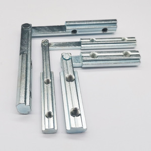 Chuangying Angle Connector 20 30 40A B Type Built In Slot Zinc Plated Carbon Steel For Home Improvement - Product Image 2