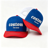 Casquettes de camionneur Richardson 112 en maille de haute qualité, bicolores, vierges, pour la promotion sportive en extérieur et la personnalisation d'équipe