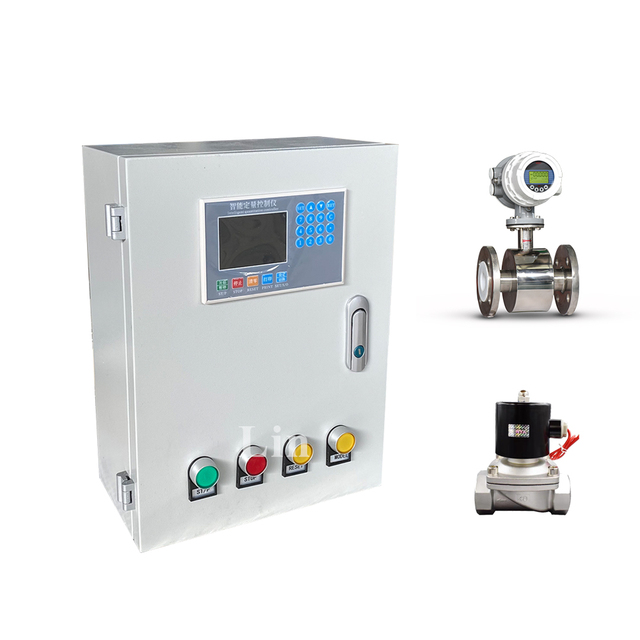 2inch RS485 Output Quantitave Liquid Controller Dn25 Sewage Slurry Liquid Control Meter 220V Electronic Water Level Controller