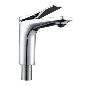 JOMOO German Reddot Award Silicon Brass Single Handle Bathroom Sink Faucet Cold Hot Water Washing Bowl Basin Chrome Faucet Taps