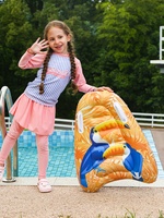 Nouvelle planche de surf gonflable Flamingo pour enfants, flotteur de natation dessin animé, en stock