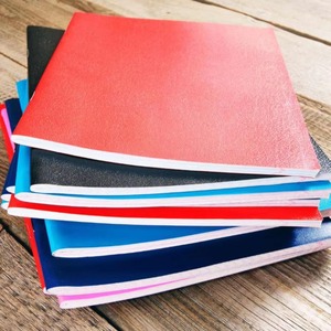 Indian Exporter <b>Notebook</b> <b>A5</b> Size Durable Smooth Writing Paper Journal for Students Office and Personal Use Available For Sale - Product Image 1