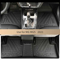 Vente chaude de haute qualité ensemble complet antidérapant 3D TPE tapis de sol de voiture tapis de coffre pour MG GT MG5 2021