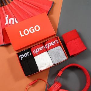 Slip da Uomo di Tendenza in Cotone di Marca Super Fashion, Traspiranti, Comodi, <span class=keywords><strong>Taglie</strong></span> <span class=keywords><strong>Forti</strong></span>, Sportivi - Product Image 2