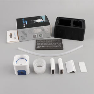 <span class=keywords><strong>Aquarium</strong></span>, viskom, schildpaddentank, milieuvriendelijk vierkant plastic automatisch wateraanvulsysteem voor bureau & woonkamer - Product Image 2
