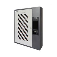 Sistema de Gestión de Llaves Electrónico Inteligente y Seguro con Huella Dactilar y Cerradura, Gabinete para Llaves de Montaje en Pared