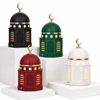 Lampu Islami Masjid Muslim Pemutar Azan Al-Quran Speaker Al-Quran Portabel Dengan Lampu LED untuk Ramadhan Idul Fitri