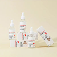 Pur végétalien éclaircissant nourrissant hydratant acide hyaluronique acide kojique glutathion sérum éclaircissant pour la peau sérum pour le visage