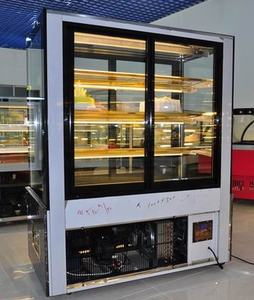 Réfrigérateur de présentation de gâteaux à <span class=keywords><strong>prix</strong></span> d'usine, réfrigérateur vertical de boulangerie avec porte coulissante avant et arrière - Product Image 3