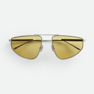 Lunettes de soleil géométriques inspirées des aviateurs Bottegas pour hommes et femmes, protection UV400, lunettes pour les trajets quotidiens, Venetas BV - Product Image 1