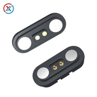 Conector Magnético de Alta Potencia a Prueba de Agua de 2, 3, 4 y 5 Pines con Resorte de 2.5mm, Conector Magnético de Carga