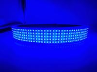 Feux de roche à 5 rangées High Cri 95, feux de portique IP68, blanc pur 6000K, 12V, bande LED, feux de roue pour SXS, UTV, ATV, RV, camion