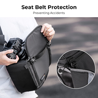 Sac à bandoulière pour appareil photo K&F Concept, sac à dos étanche avec inserts modulaires amovibles, vente en gros