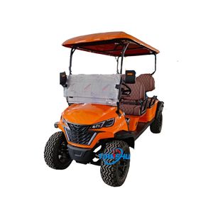 <span class=keywords><strong>2</strong></span>+<span class=keywords><strong>2</strong></span> Golfcarts 4-Sitzer Elektro-Golfcart Buggy Club Car Elektrofahrzeug Stahlkonstruktion Golfcarts zum Verkauf - Product Image 1