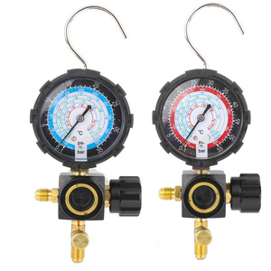 Precision Pressure <b>Gauge</b> R22 R32 0-35bar 0-55bar Alloy Refrigerant <b>Gauge</b> Air Conditioner Repair Tool - Product Image 2