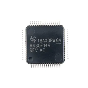 ไมโครคอนโทรลเลอร์ MSP430F149 IC 16บิตแฟลช60KB MCU 64LQFP วงจรรวมสำหรับการควบคุมแบบฝัง - Product Image 1
