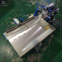 Impresora de pantalla de seda semiautomática de alta velocidad Máquina de serigrafía de vasos de papel de objeto redondo cónico automático completamente automático