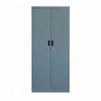 Archivador Metálico Moderno de 2 Puertas de la Fábrica LAKSHYO, Antioxidante, Convertible, de Acero, Ajustable, para Colgar, para Exteriores, Escuela, Hogar