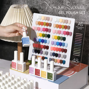 Comme Créer Votre Propre  Personnalisé 48 <span class=keywords><strong>Couleurs</strong></span> Gel Vernis Kit Marque Privée 15ml <span class=keywords><strong>Couleurs</strong></span> Uv Gel Vernis À Ongles Gel Coffret - Product Image 2