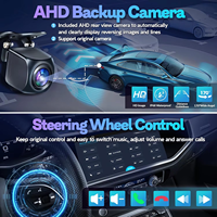 Estéreo para Coche Android de 13.1 Pulgadas con Navegación GPS y Reproductor Multimedia, CarPlay 4+64 GB para Chevrolet Silverado GMC Sierra 2014-2018