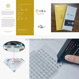 Pierre précieuse synthétique de haute qualité XINGYUE, émeraude de laboratoire de Colombie pour bijoux personnalisés de luxe - Product Image 6