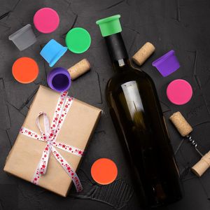 Hot Sale Silicone <b>Wine</b> <b>Stopper</b> Bottle Covers for Champagne <b>Wine</b> Seal <b>Stopper</b> Can Be Reused to Keep <b>Wine</b> Fresh - Product Image 6