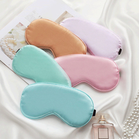 Masque de sommeil respirant, doux, confortable et écologique en soie 100% de grade 6A, 16 mommes, pour le bureau, les voyages, toutes saisons, occultant