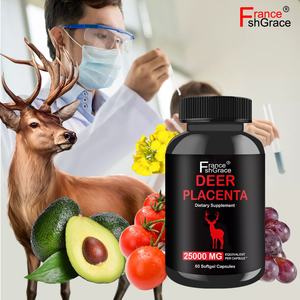 Extrait de Placenta Personnalisé pour Booster l'Énergie et l'Endurance 25000mg 60 Capsules – Le Supplément de Placenta de Cerf le Plus Concentré pour Adultes - Product Image 3