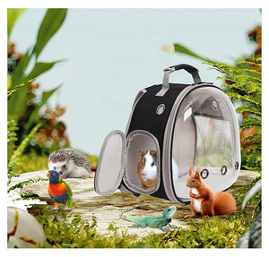 Fluggesellschaft-Zugelassener Katzen- und Kleinhunde-Tragerucksack mit Blasendesign, Erweiterbar für Reisen, Wandern und Outdoor-Aktivitäten - Product Image 5